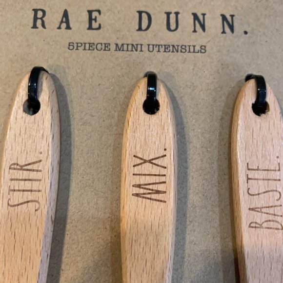 RAE DUNN 5 Piece Utensil Set - NIP - Picture 2 of 3